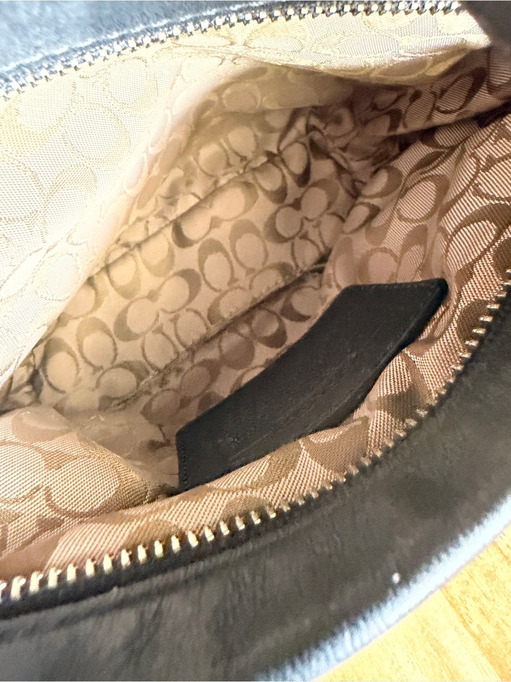 Coach Black Leather Mini Bag - Picture 4 of 7